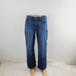 Lucky Brand Men's Blue Medium Wash 361 Vintage Straight Denim Jeans Size 34X32